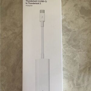 Apple Thunderbolt 3 USB-C to Thunderbolt 2 Adapter